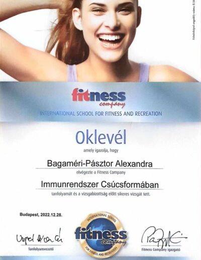 Immunrendszer csúcsformában workshop