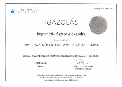 EMMT – eszközös myofascia mobilizációs terápia