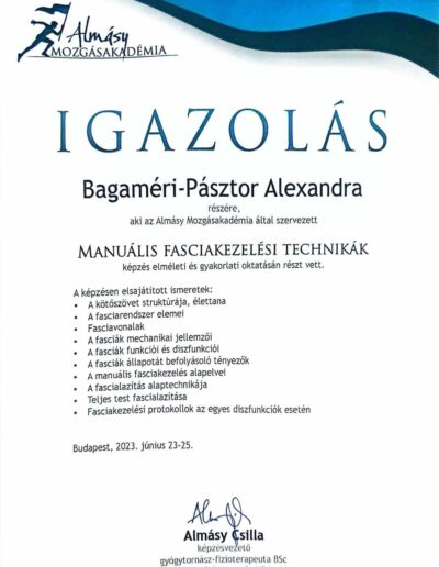 Manuális fasciakezelési technikák