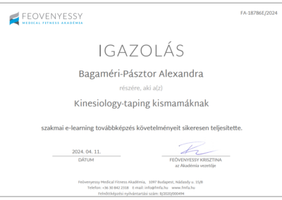 Kinesio tape kismamáknak
